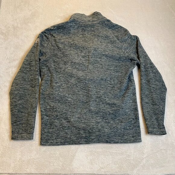 Eddie Bauer Men's First Ascent Full Zip Jacket Medium Heather Gray With Yellow A - Picture 10 of 10